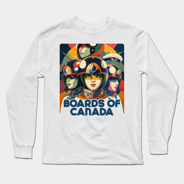 ≈≈ Boards of Canada Retro Fan Design ≈≈ Long Sleeve T-Shirt by unknown_pleasures